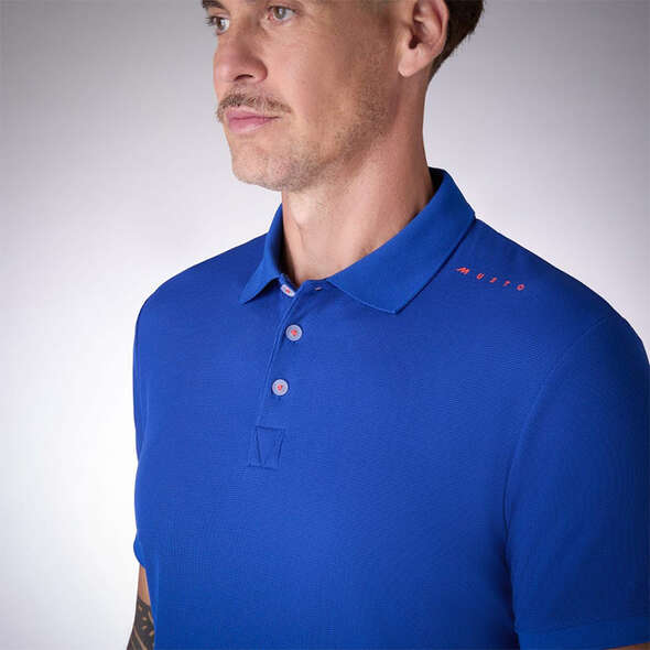 Musto Polo EVO Crew Pro Lite Uomo - Blu