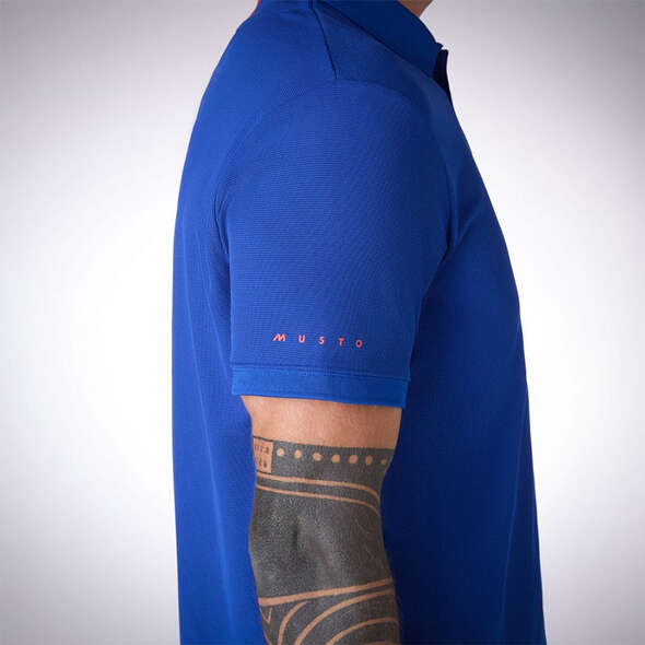 Musto Polo EVO Crew Pro Lite Uomo - Blu