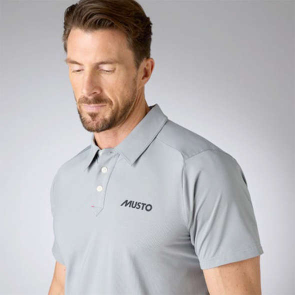 Musto Polo Uomo LPX Cooling UV - Grigio