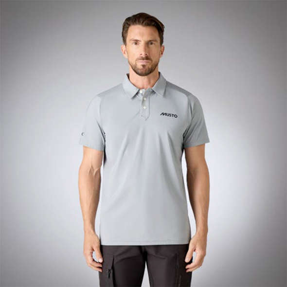 Musto Polo Uomo LPX Cooling UV - Grigio
