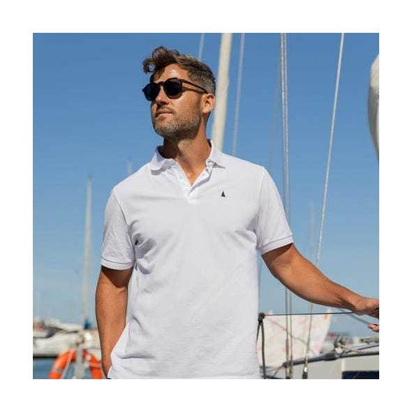 Musto Polo Uomo Original a maniche corte - Bianco