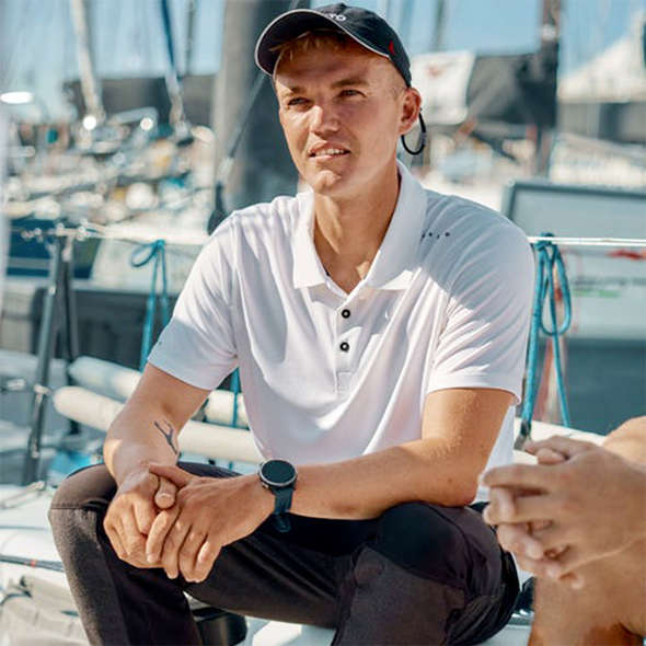 Musto Polo Uomo SunBlock Evo a maniche corte - Bianco