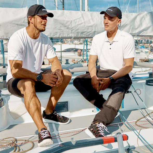 Musto Polo Uomo SunBlock Evo a maniche corte - Bianco