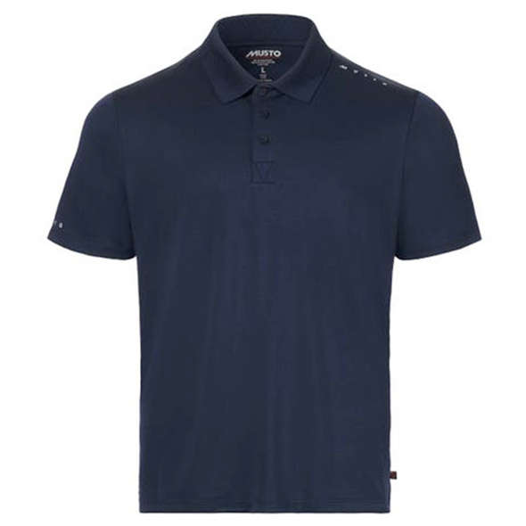 Musto Polo Uomo SunBlock Evo a maniche corte - Navy