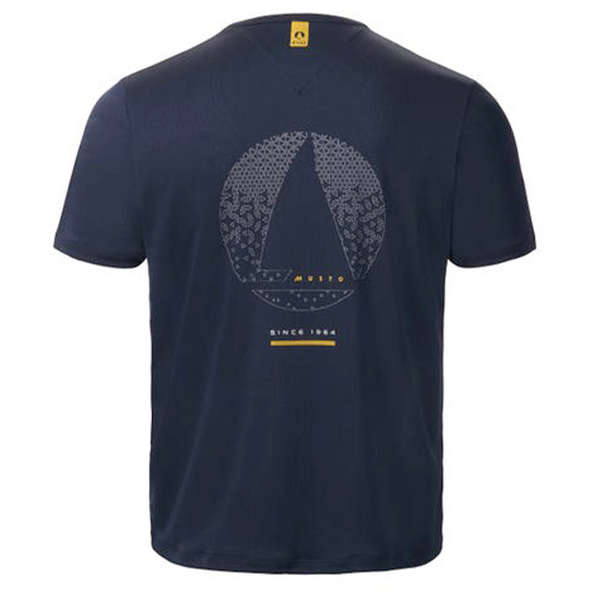 Musto T-Shirt Evo Yacht Manica Corta - Navy