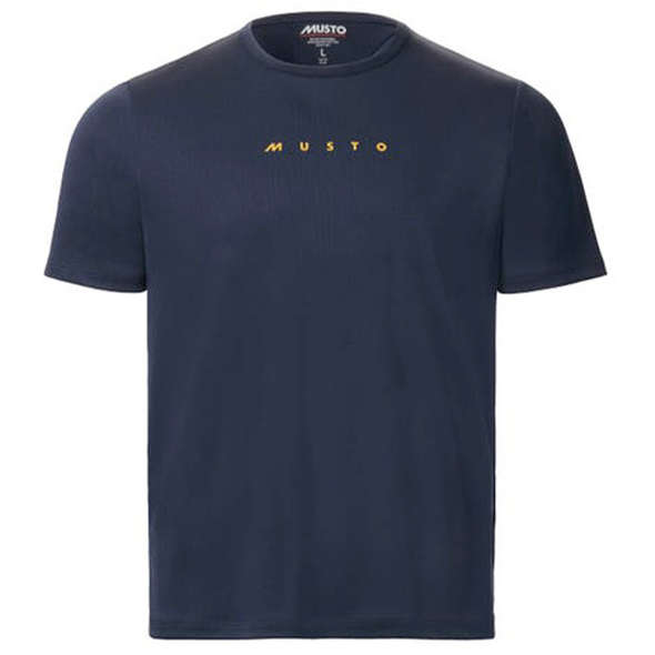 Musto T-Shirt Evo Yacht Manica Corta - Navy