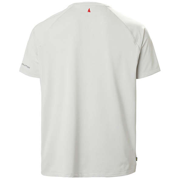 Musto T-Shirt Evolution Sunblock Manica Corta - Platino