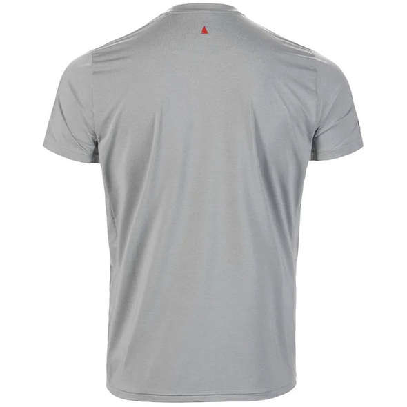 Musto T-Shirt Uomo LPX Cooling UV Manica Corta - Grigio Melang