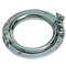 Oblo’ tondo ottone cromato mod. A mm. 125