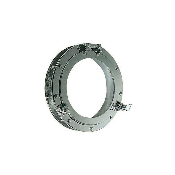 Oblo’ tondo ottone cromato mod. B mm. 165