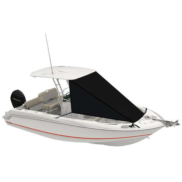 Oceansouth Estensione tendalino anteriore T-Top 200/275 cm - nero