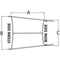 Oceansouth tendalino estensione T-Top 180/150/120 cm