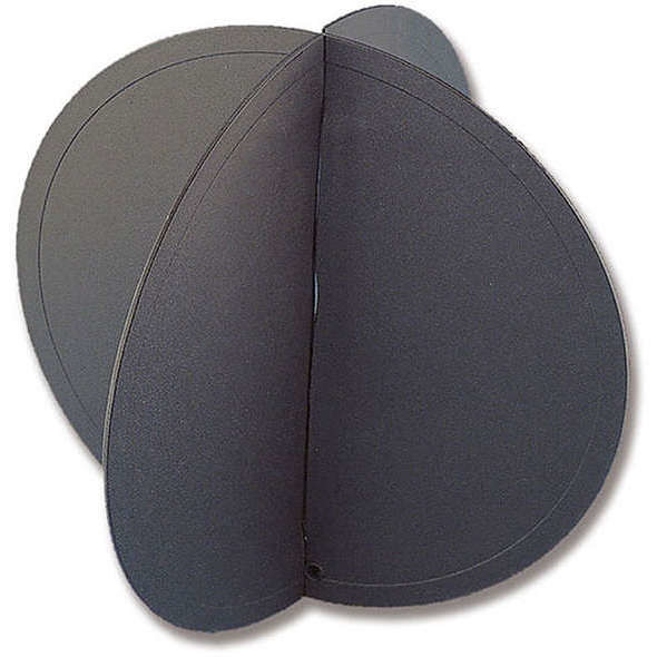 Pallone nero di segnalazione Ø350 mm
