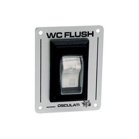 Pannello Interruttore “W.C. Flush” 12 / 24 V.