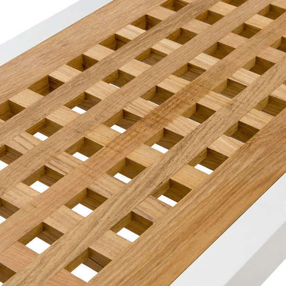 Passerella pieghevole in Alluminio e Teak Extra mt. 3.10