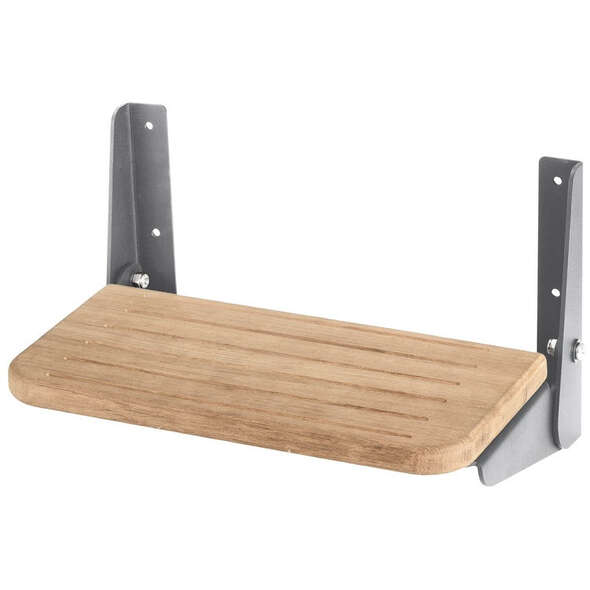 Pedana Pieghevole con gradino in teak