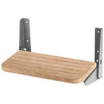 Pedana Pieghevole con gradino in teak