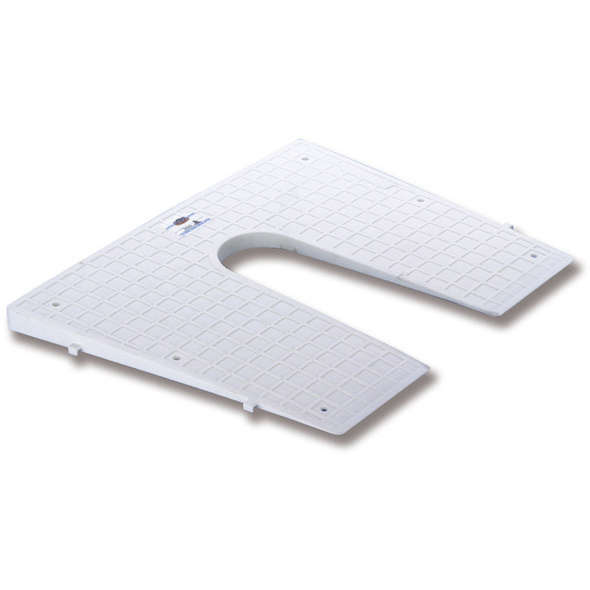 Piastra proteggi poppa plastica zigrinata 42 x 34 cm