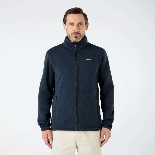 Pile in maglia da uomo Musto - Navy