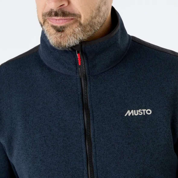 Pile in maglia da uomo Musto - Navy