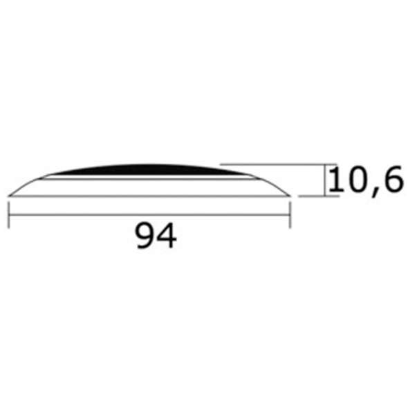 Plafoniera 5 LED - luce bianca