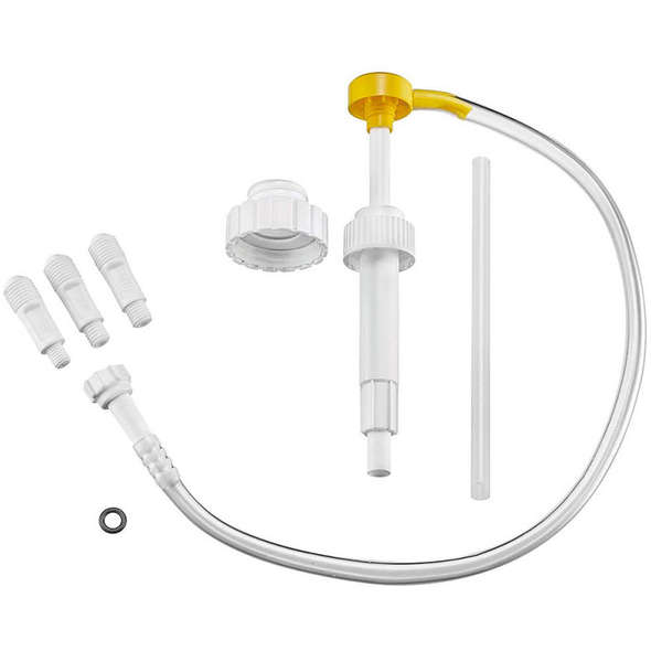 Pompa manuale per cambio olio piede motore