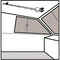 Portacanne a Soffitto Ø40 mm