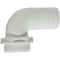 Portagomma 90° Trudesign in nylon Bianco M 1"1/2 x 38 mm