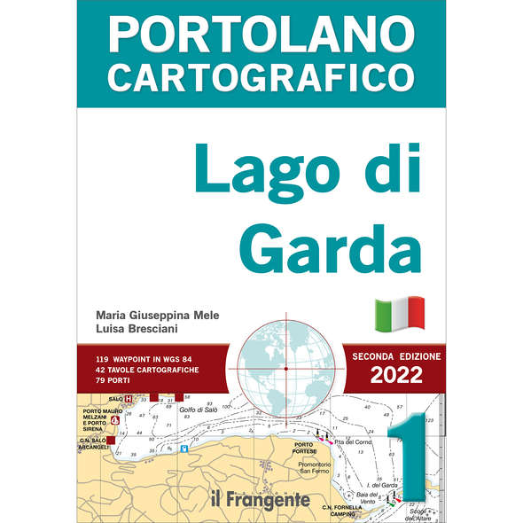 Portolano cartografico 1 - Lago di Garda - II° Edizione