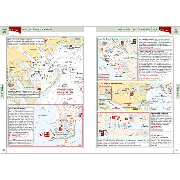 Portolano Cartografico 10 - Francia Mediterranea da Menton a Cap Cerbère - II° Edizione