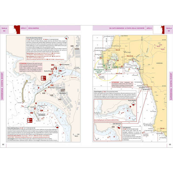 Portolano cartografico 15 - Sardegna e Corsica - I° Edizione