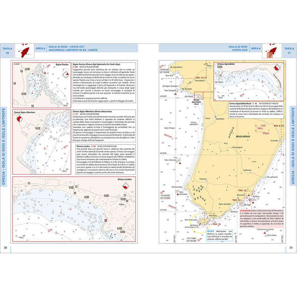 Portolano cartografico 16 - Turchia e Grecia - I° Edizione