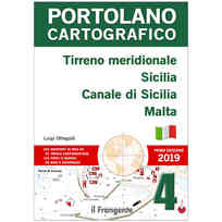 Portolano Cartografico 4 - Tirreno Meridionale, Sicilia, Canale di Sicilia, Malta - I° Edizione