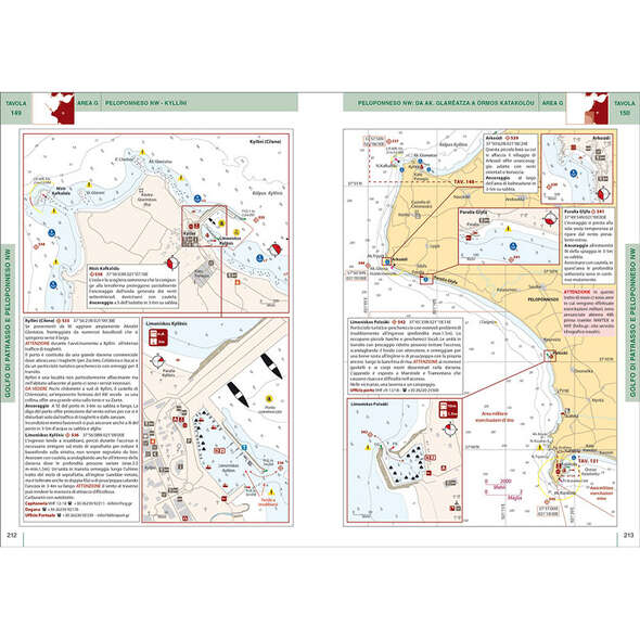 Portolano cartografico 6 - Grecia Isole Ioniche - I° Edizione