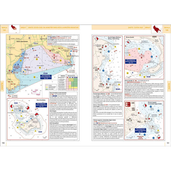 Portolano cartografico 6 - Grecia Isole Ioniche - I° Edizione