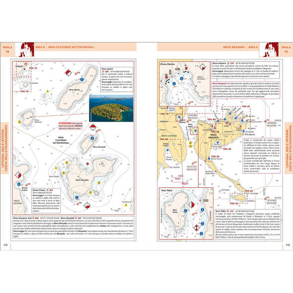 Portolano cartografico 6 - Grecia Isole Ioniche - I° Edizione