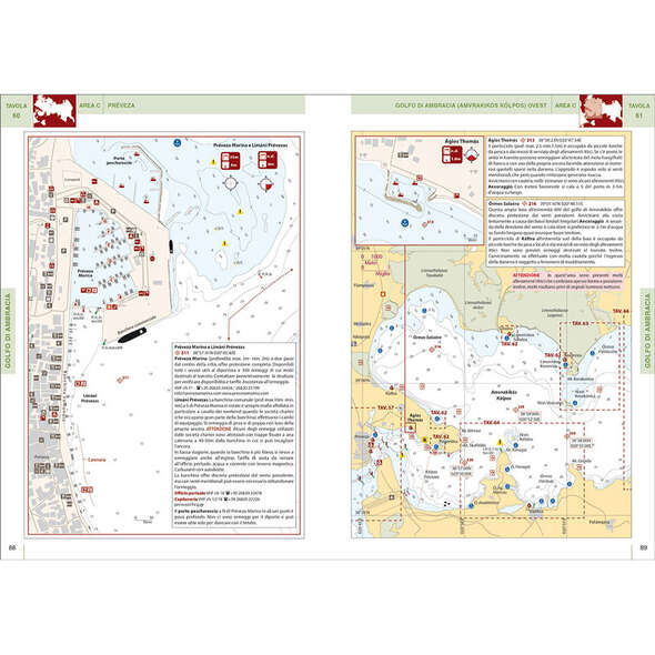 Portolano cartografico 6 - Grecia Isole Ioniche - I° Edizione
