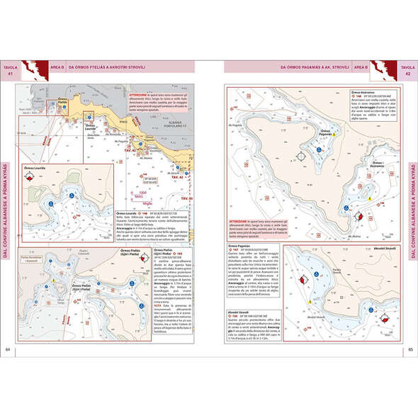 Portolano cartografico 6 - Grecia Isole Ioniche - I° Edizione