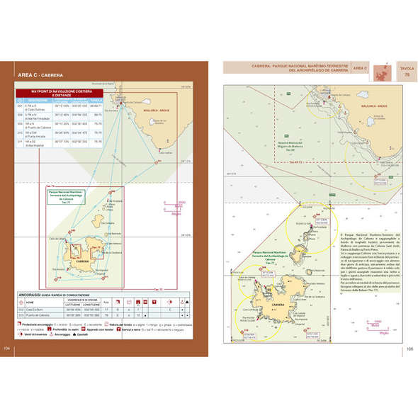 Portolano cartografico 9 - Isole Baleari - I° Edizione