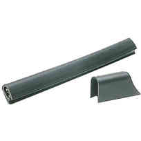 Profilo parabordo PVC mm 30 x 38 nero 