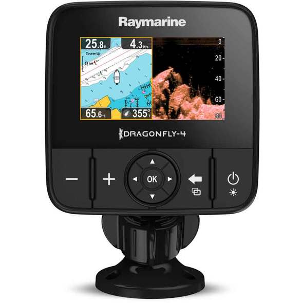 Raymarine Dragonfly 4 PRO GPS/ECO + Carta Navionics Silver EU