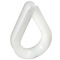 Redancia in nylon bianco mm. 12