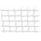 Rete battagliola annodata in nylon 450 mm x 30 mt - Bianco