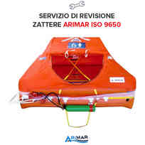Revisione Zattera Arimar Oltre 12 Miglia ISO 9650