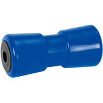 Rullo centrale blu 186 mm -Diametro foro 21 mm