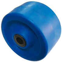 Rullo laterale blu 135x75 mm foro 22 mm