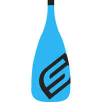 Safe pagaia in fibra di vetro 3 pz. Plus - Blu