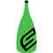 Safe pagaia in fibra di vetro 3 pz. Plus - Verde