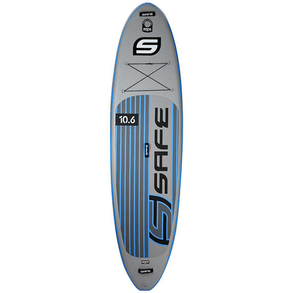 Safe Sup Gonfiabile easy ride 10'6 - Grigio