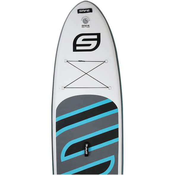Safe Sup Gonfiabile easy ride Fly 10'6 - bianco/turchese
